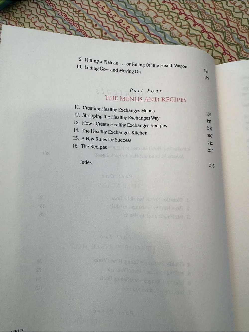 HELP: Healthy Exchanges Lifetime Plan by JoAnna M. Lund - Hardcover
